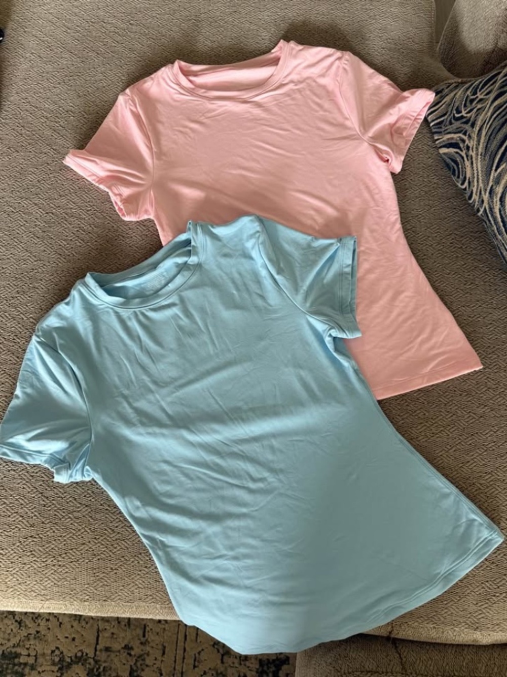 NWOT SUUKSESS Women Double Lined Fitted Basic Tee, 2 colors reg. Price $38 each